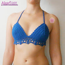 Pattern to fit a, b, c cups. Ravelry Princess Bikini Top With Lace And Picot C25 Pattern By Melissa Flores