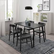 This table is available in three lengths and two colors, allowing you to match it to the size and style of the room it'll be going in. Lisabo Table Black 140x78 Cm Ikea