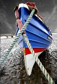 Red White Blue Boat Moreplavanie Lodka Yahta