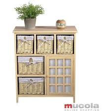 ✳ alter schrank mit korb ✳. Kommode Sideboard Anrichte Schubladen Korbe Highboard Schrank Aufbewahrung Braun