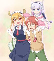 Tohru Kobayashi Kanna Kobayashi San Chi No Maid Dragon Kobayashi San Chi No Maid Dragon Miss Kobayashi S Dragon Maid Anime