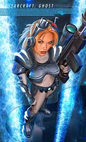 Xbox Starcraft Ghost A Cover For The Official Xbox Magazine With This Image We Decided To Try A Birds Eye View Of Nova Starcraft Starcraft 2 Superhero Comic