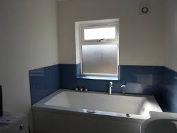 Tile a kitchen backsplash or bathroom surfaces with the natural stone 3 in. Bathroom Splashbacks In Stoke And Manchester Profile Glass