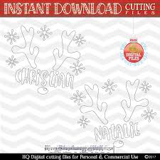 Download Reindeer Svg Reindeer Face Cut Files Christmas Reindeer Svg Reindeer Name Svg Christmas Svg Xmas Svg Cutting File Deer Svg By Blueberry Hill Art Thehungryjpeg Com