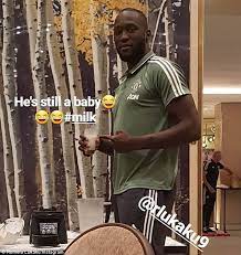 Romelu lukaku missed two manchester united christmas games to witness birth of his baby credit: Nemanja Matic Calls Manchester United Team Mate Romelu Lukaku A Baby For Drinking Milk Daily Mail Online