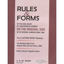 For related proceedings, see lorraine esme osman v. Aarti Company S Rules Forms Of The High Court Of Judicature At Bombay On The