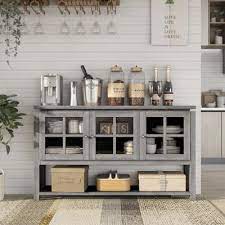 This lets us find the most appropriate writer for any type of assignment. Gray Sideboards Buffets Kitchen Dining Room Furniture The Home Depot