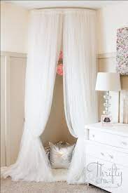 What a neat idea, it's a reading nook on wheels! 12 Diy Canopy Beds That Will Make Your Bedroom Feel Like A Dreamy Wonderland Diy Girls Bedroom Diy Room Decor For Teens Teenage Girl Bedroom Diy