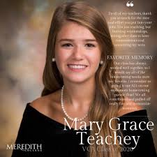Honoring **Mary Grace Teachey**⁣⁣⁣⁣ ⁣⁣⁣⁣ Mary Grace plans