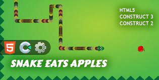 Snake Eats Apples Html5 Construct 2 3 Game How To Play Tap Left And Right Or The Arrow Keys On The Keyboard To Control The Sna In 2021 How To Find Out Html5 Coding