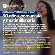 Juan sutil sale a contradecir al fmi y la ocde sobre impuesto a los súper ricos y el royalty minero diciendo que el impuesto corporativo ya es muy alto en chile. Match Liberal On Twitter 30 Anos Comunista Y Multimillonaria Reportaje De Https T Co Kfrxth8qdm Deja En Evidencia Que Patrimonio De Iraci Hassler Candidata Del Pc Por Santiago Suma Mas De 3 Mil Millones De