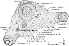 Rapa nui map — more maps — lux delux game info. Map Showing Locations On Rapa Nui That Yielded N Usable Models Of Download Scientific Diagram
