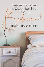 Stressed Out Over A Queen Bed In A 10 X 10 Bedroom Here S 8 Hacks To Help Michael Helwig Interiors