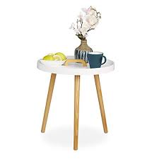 Bei ikea kriegst du beistelltische in vielen größen & farben. Relaxdays Beistelltisch Runder Abstelltisch Mit Griff Nordisches Ab 19 90 Preisvergleich