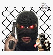 Dababy en mode gangsta dans red light green light 29 juin 2021. Mask Skimask Gun Fence Deathkill925 Dk925designs Gun Barrel Hd Png Download Kindpng
