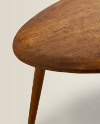 The wooden table leg collection offers oak, maple, birch, and cherry wood legs in tapered, round, square, and designer cut styles. Side Table With Wooden Legs Zara Home Kuwait