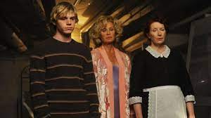 Men's striped baggy long sleeve sweatshirt o neck lantern sleeve pullover tops lightweight t shirt tees autumn spring (army green, m) 2.1 out of 5 stars 42 $6.99 $ 6. Striped Sweater Worn By Tate Langdon Evan Peters As Seen In American Horror Story S01e02 Spotern