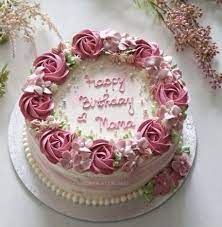 See more ideas about cake, cupcake cakes, birthday cake for mum. 65 Ideas For Birthday Cake Ideas For Mom Simple Buttercream Birthday Cake Birthday Cake With Flowers Birthday Cake For Mom