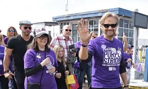 DAYS Stephen Nichols and Co-Stars Walk in Honor of Drake Hogestyn at PanCan  PurpleStride LA, 'I Felt Him With Us' - Michael Fairman TV