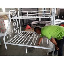 Katil diy wainscoting murah do it yourself home decor do it yourself home decorating ideas on a budget doa pagar gaib. Ikea Katil Besi Super Base Double Decker Shopee Malaysia