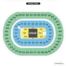 Honda Center Anaheim Ca Seating Chart View