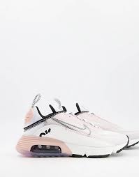 Nike Air Max 2090 Trainers In Off White And Pink Asos