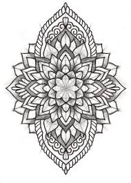 Mandala Geometric Tattoo Mandala Sketch Pattern Tattoo