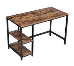Console bureau metal et bois debut xxeme par le marchand. Bureau Danny Bois Metal 120x60xh75 Cm Bureau Secretaire But