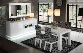 Made in malaysia, the cameo is constructed from sturdy wood and includes six chairs and one table. Elegant Designer Table And Chairs Set Modern Dining Room Set Lacquer Dining Table Modern Dining Room