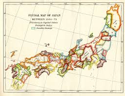 The map shows the location of following japanese cities and towns: Feudal Map Of Japan 3238x2483 End Of Sengoku Period Age Of Warring States Totalwar