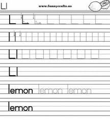 Letter L Handwriting Worksheets For Preschool To First Grade 1st Grade Writing Worksheets Writing Worksheets Handwriting Worksheets