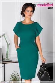 Cok Zarif Peplum Elbise Modeli Elbise Modelleri Peplum Elbise Elbise