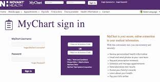 Novant Health Mychart Login Page Best Picture Of Chart