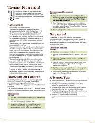 Use common sense when determining a character's success at damaging an object. Homebrew Tavern Fighting Rules 5e Dungeons And Dragons Rules Dungeons And Dragons Homebrew D D Dungeons And Dragons
