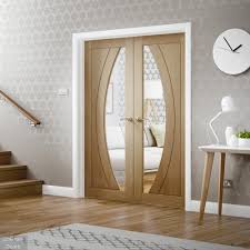 Above all, interior paired doors make a beautiful statement, lifting your home interior to a new level. Buy Oak Salerno Glazed French Doors Emerald Doors