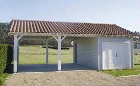 Panneaux A Ossature Bois Section 36 X 97 Cm Avec Contreventement Osb 9 Mm Et Revetement Exterieur En Clins Bois Ep Abri Voiture Garage Pour Voiture Garage Bois
