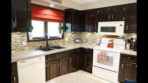 I saved $5,750 with diy cabinet refinishing. Gel Staining My Kitchen Update Two Years Later Youtube