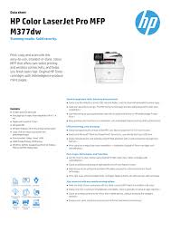 Close all hp software/program running on your machine. Hp Color Laserjet Pro Mfp M377dw Manualzz