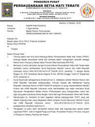 Tapi untung aja masih aman tuh kode psht, kalau egk. Legalitas Persaudaraan Setia Hati Terate