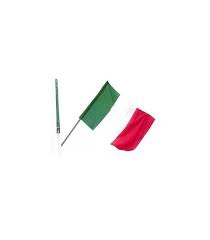 Version using #ffffff for the central band, for the pantone (#fafeff) versione see image:printabel_flag_of_italy.svg: Italien Flagga Med 90 X 150 Rod 47284 Mazzeo Futurartshop