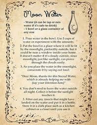 A Moon Water Recipe For Every Phase Boost Your Magic Powers Recipe Witchcraft Books Wiccan Spell Book Witchcraft Spell Books