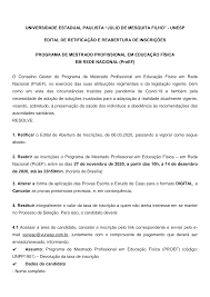 Realizada a inscrição, o candidato que, eventualmente, necessitar alterar algum dado cadastral, deverá proceder à correspondente alteração unicamente pela internet, acessando o site da fundação vunesp (www.vunesp.com.br), na área do candidato > meu cadastro. Http Www Eeffto Ufmg Br Eeffto Data Userfiles Files Edital 1 Pdf