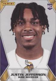 JUSTIN HERBERT 2020 Panini NFL Sticker & Card Collection #84 Blue /299 RC