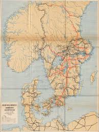 Sveriges sosialminister lena hallengren bekrefter at hun har innledet en dialog med norske og danske kolleger om rekruttering av helsepersonell fra nabolandene. Karta Over Jarnvagarna I Sverige Norge Och Dannmark 1880 Railwaymap Sweden Norway And Denmark Year 1880