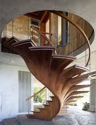 Scara Interioara Circulara Din Lemn Stairs Design Modern Stairs Design Architecture Design