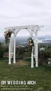 Diy Garden Arbor Wedding Arch Woodworking Plan Diy Wedding Arch Garden Arbor Diy Garden