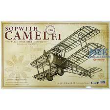 This huge and detailed kit differs from hasegawa's previous museum model kits in that it features plastic parts rather than woo. Sopwith Camel F 1 1 16 Mu01