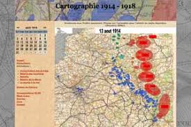 La bataille des frontières désigne les premiers combats à la frontière allemande et en belgique. Suivez La Grande Guerre Jour Apres Jour Avec Cartographie 14 18