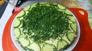 салат с курицей и грибами и огурцами и яйцами Salat Kurochka Ryaba Grudka Kurinaya Kopchyonaya 300 Gr Yajca 6 Sht Ogurec Svezhij 200 Gr Griby Svezhie 300 Gr Ukrop 30 50 Gr L Kulinariya Eda Salaty