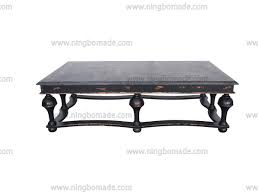 Featured on distressed painted furniture ideas for a coastal beach look. China Vintage Rustic Wooden Industrial Furniture Old Blue Stone And Black Distressed Base Wood Coffee Table China Corner Table Side Table